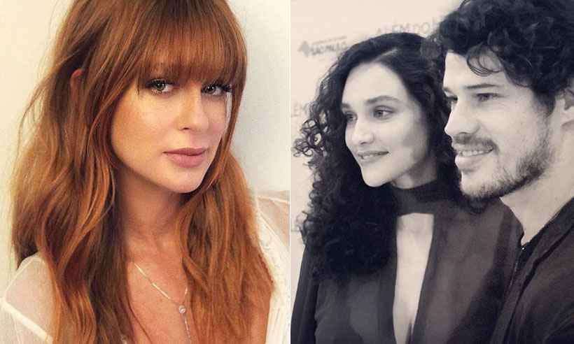 Marina Ruy Barbosa corre atrás e fica cara a cara com Débora Nascimento