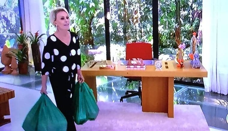 Ana Maria Braga no Mais Você (Foto: Reprodução) Ana Maria Braga no Mais Você (Foto: Reprodução)