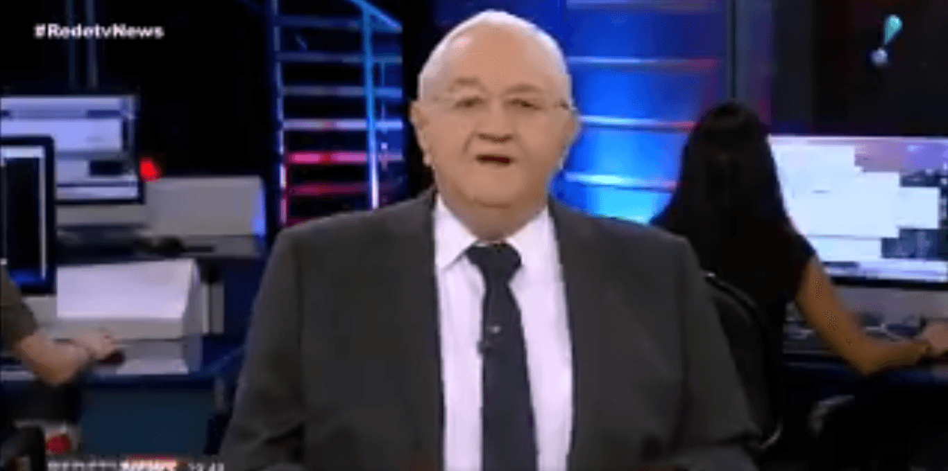 Boris Casoy na RedeTV! (Foto: Reprodução) Boris Casoy na RedeTV! (Foto: Reprodução)