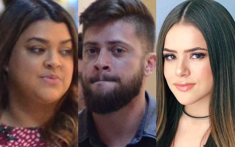 Maisa fica frente a frente com marido de Preta Gil e ironiza tatuagem com a sua cara