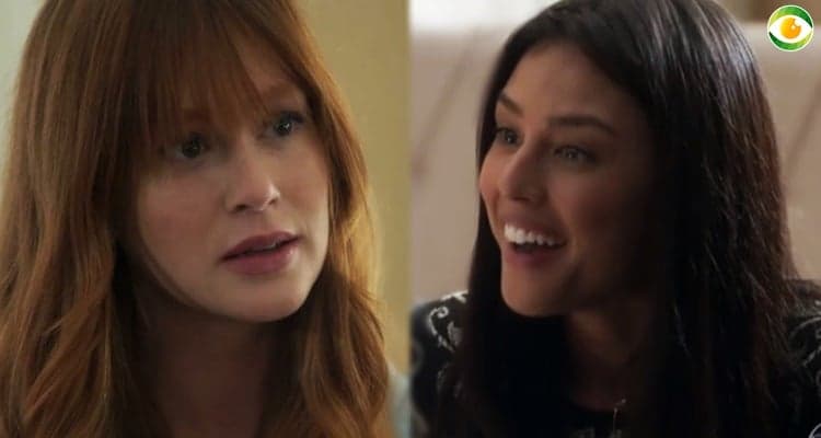 Luz (Marina Ruy Barbosa) e Laura (Yanna Lavigne) em O Sétimo Guardião (Foto: Reprodução/Globo/Montagem TV Foco)