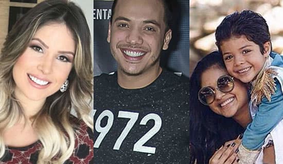 Depois de polêmica com Wesley Safadão, Mileide Mihaile leva o filho do cantor para ensaio de escola de samba