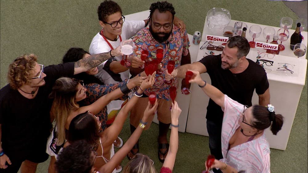 Malvino Salvador na casa do Big Brother Brasil Malvino Salvador na casa do Big Brother Brasil