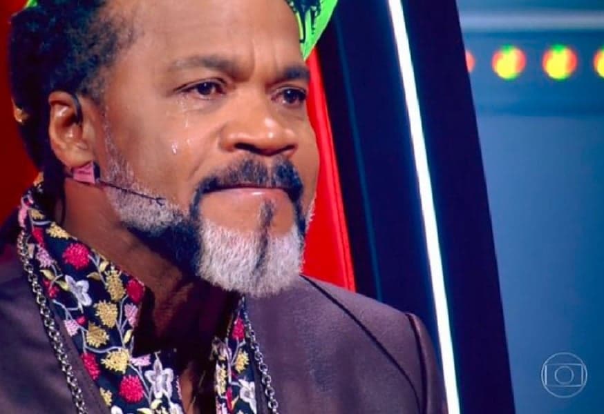 Carlinhos Brown no The Voice Kids (Foto: Reprodução/Globo) Carlinhos Brown no The Voice Kids (Foto: Reprodução/Globo)