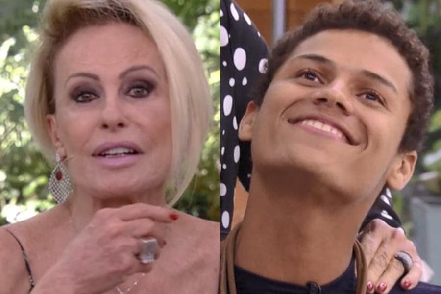 Ana Maria Braga e Danrley na Globo (Foto: Reprodução) Ana Maria Braga e Danrley na Globo (Foto: Reprodução)
