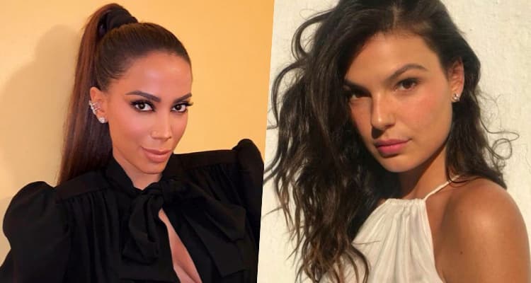 Isis Valverde aposta em look ousado para badalar em aniversário de Anitta
