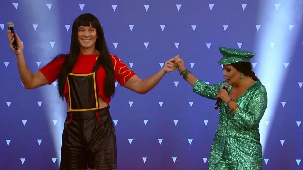 Mara Maravilha é destaque na Record ao lado do noivo e vira tema do Dança Gatinho com Rodrigo Faro