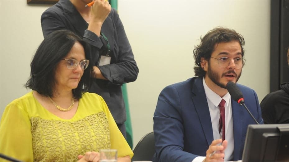 Damares e Túlio Gadelha (Foto: Reprodução) Damares e Túlio Gadelha (Foto: Reprodução)