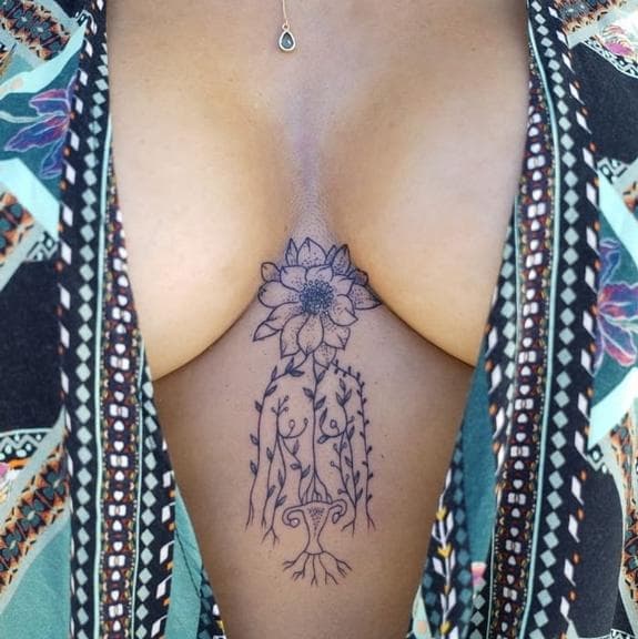 Tatuagem da ex-jornalista da Globo (Foto: Reprodução) Tatuagem da ex-jornalista da Globo (Foto: Reprodução)