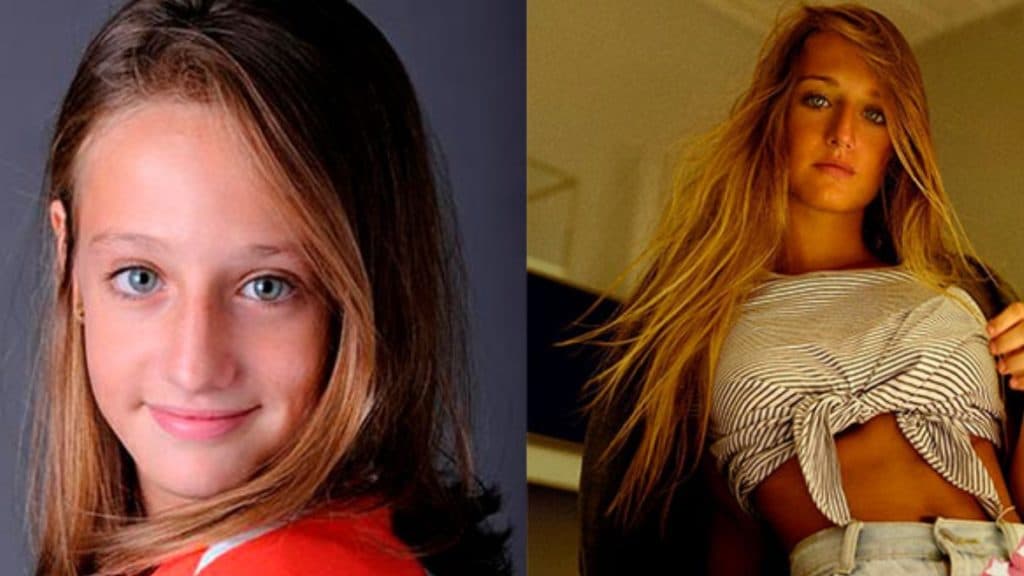 A atriz Bruna Griphao em seu antes e depois de Avenida Brasil (Foto: Reprodução/Montagem)