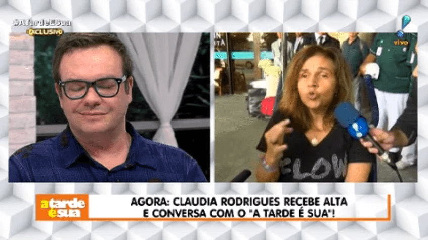 Claudia Rodrigues (Foto: Reprodução) Claudia Rodrigues (Foto: Reprodução)