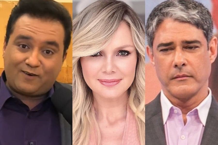 William Bonner rompe com a Globo, Eliana volta para a Record e Geraldo Luís vai para o SBT, revela sensitiva