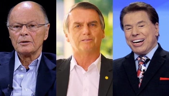 Bolsonaro vai à casa de Silvio Santos secretamente, convoca Edir Macedo e trama sórdida contra a Globo é descoberta
