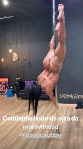 Gracyanne Barbosa no pole dance Gracyanne Barbosa no pole dance