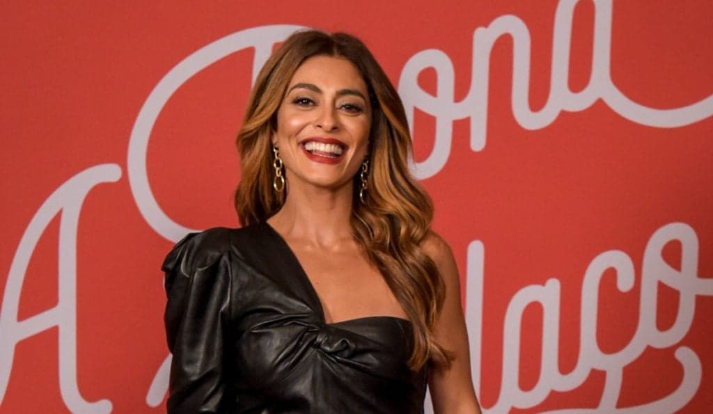 Juliana Paes na coletiva de imprensa em A Dona do Pedaço Juliana Paes na coletiva de imprensa em A Dona do Pedaço