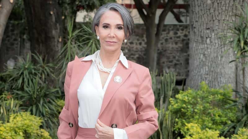 A atriz Florinda Meza, intérprete da Dona Florinda (Foto: Reprodução) A atriz Florinda Meza, intérprete da Dona Florinda (Foto: Reprodução)