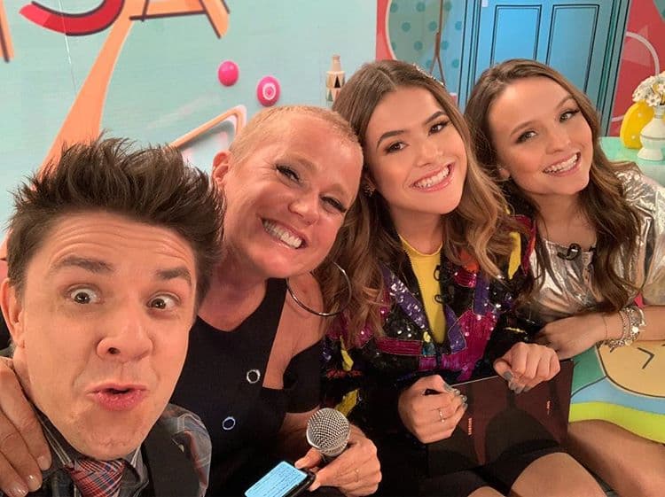 SBT esconde Xuxa da Record nas chamadas do Programa da Maisa (Reprodução: SBT) SBT esconde Xuxa da Record nas chamadas do Programa da Maisa (Reprodução: SBT)