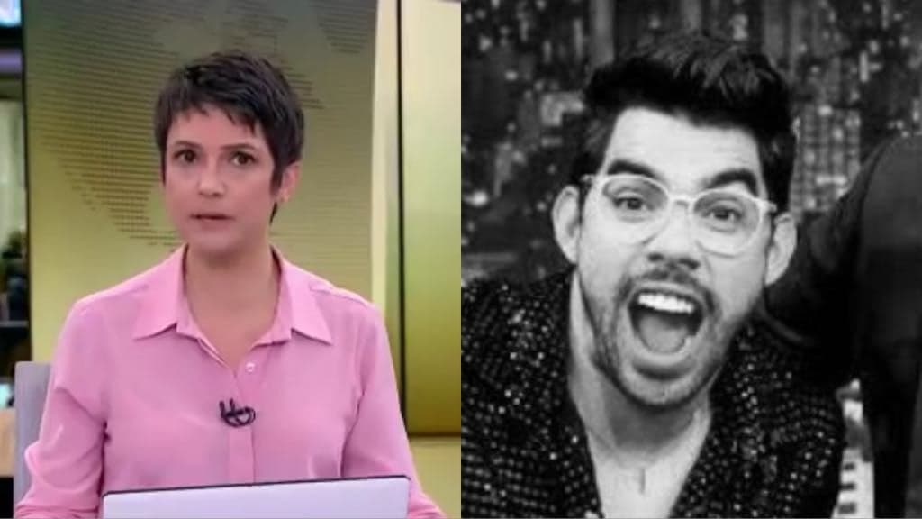 Globo de Diniz no Jornal Hoje (Imagens/ Reprodução Globo)