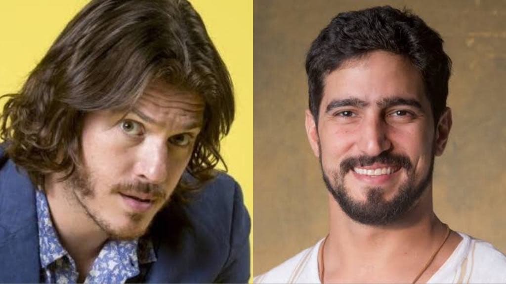 Quinzinho da novela Verão 90 e Jamil de Órfãos da Terra (Montagem/ TV Foco) Quinzinho da novela Verão 90 e Jamil de Órfãos da Terra (Montagem/ TV Foco)