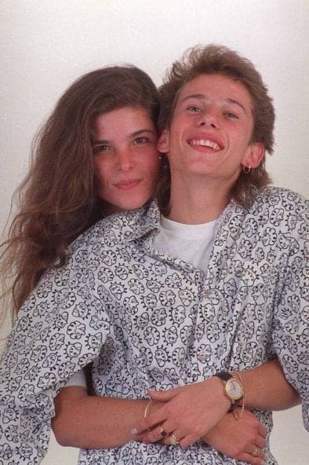 Rafael Ilha e Cristiana de Oliveira na época em que namoravam (Foto: Reprodução) Rafael Ilha e Cristiana de Oliveira na época em que namoravam (Foto: Reprodução)