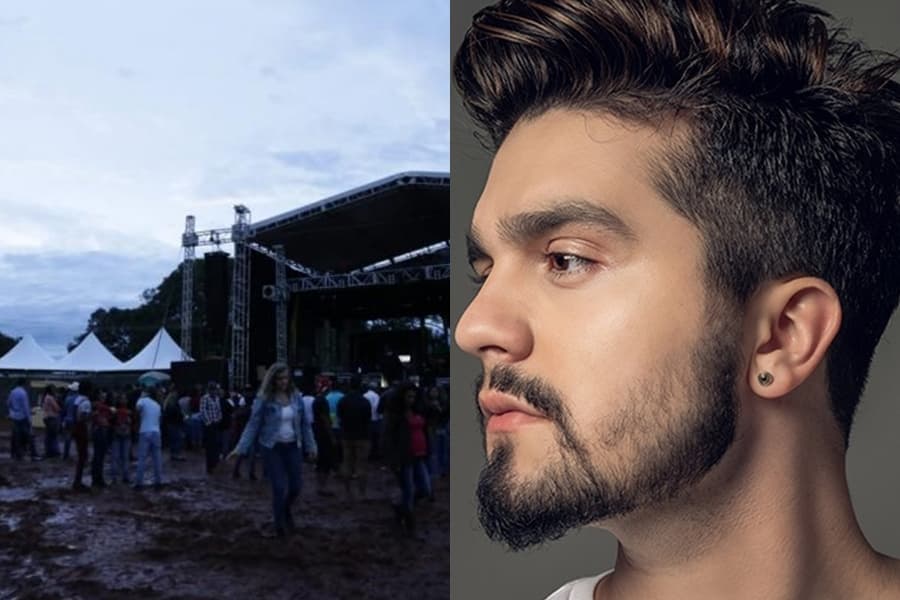 Luan Santana deixa os fãs no meio da lama por 2h em sua terra natal e não comparece na hora marcada