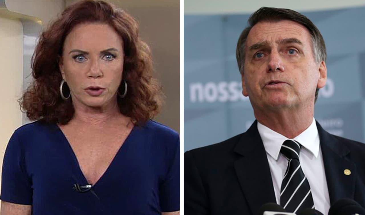 Leilane Neubarth e Jair Bolsonaro (Foto: Reprodução) Leilane Neubarth e Jair Bolsonaro (Foto: Reprodução)