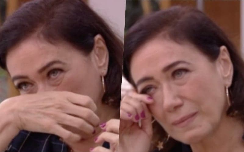 Ao vivo no Mais Você de Ana Maria Braga, Lilia Cabral se desespera: "Estou passando mal" Foto: Reprodução Ao vivo no Mais Você de Ana Maria Braga, Lilia Cabral se desespera: "Estou passando mal" Foto: Reprodução