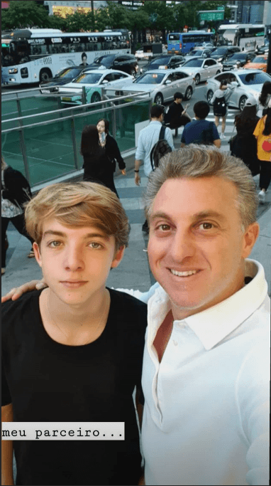 Luciano Huck e o filho Joaquim (Foto: Reprodução/ Instagram) Luciano Huck e o filho Joaquim (Foto: Reprodução/ Instagram)