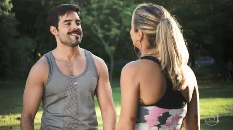Britney e Abel em A Dona do Pedaço (Foto: Divulgação) Britney e Abel em A Dona do Pedaço (Foto: Divulgação)