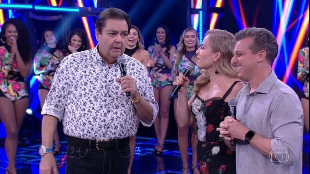 Faustão surpreende e manda recado para filho de Luciano Huck após grave acidente