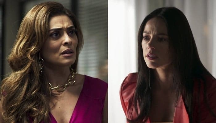 A Dona do Pedaço: Maria da Paz dá alerta para Vivi Guedes e joga contra Chiclete