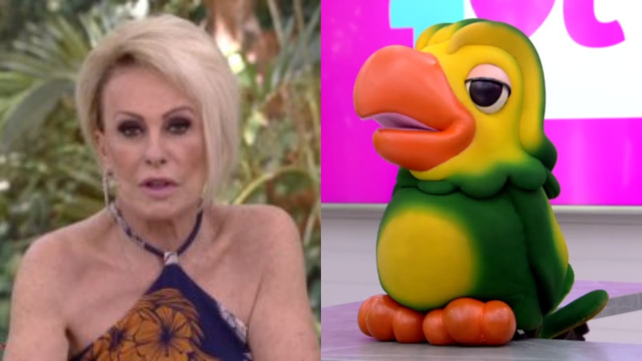 Ana Maria Braga e Louro José no "Mais Você" (Foto: Divulgação/TV Globo)