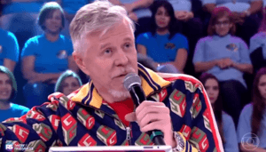 Miguel Falabella no Show dos Famosos, do Domingão do Faustão (Foto: Reprodução) Miguel Falabella no Show dos Famosos, do Domingão do Faustão (Foto: Reprodução)
