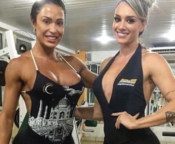 Gracyanne Barbosa e Juju Salimeni eram amigas - Foto: Instagram Gracyanne Barbosa e Juju Salimeni eram amigas - Foto: Instagram