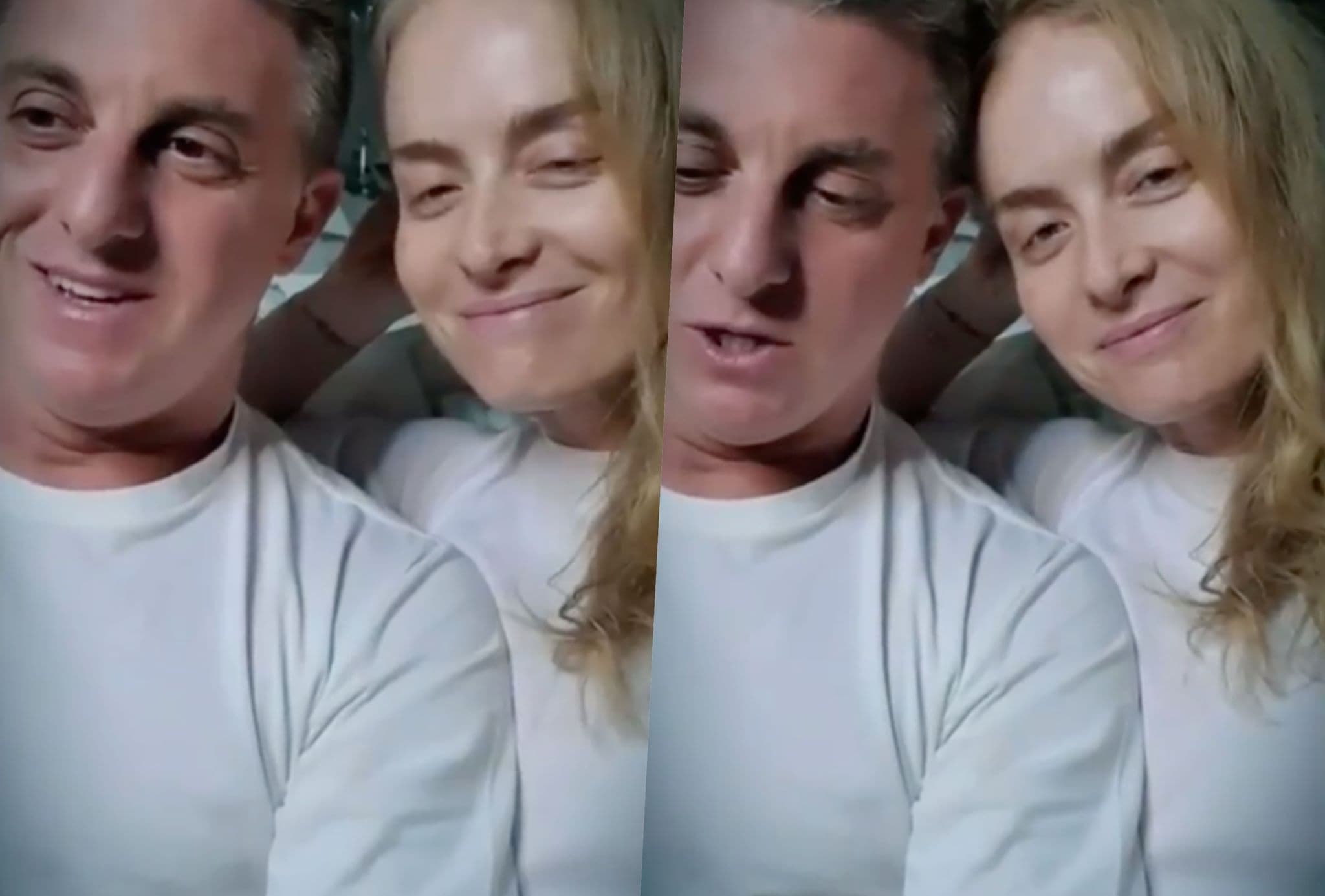 Luciano e Angélica aparecem juntos em vídeo pela primeira vez após acidente do filho (Foto: Reprodução) Luciano e Angélica aparecem juntos em vídeo pela primeira vez após acidente do filho (Foto: Reprodução)