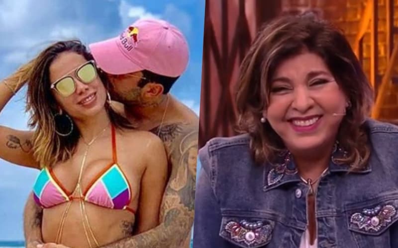 Anitta tem gravidez anunciada por Roberta Miranda que é colocada contra a parede e tem que se explicar: "quero ser a primeira "