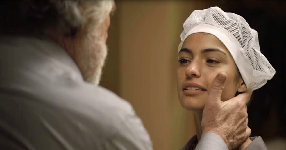 Edilene (Cynthia Senek) em cena de A Dona do Pedaço da Globo Edilene (Cynthia Senek) em cena de A Dona do Pedaço da Globo