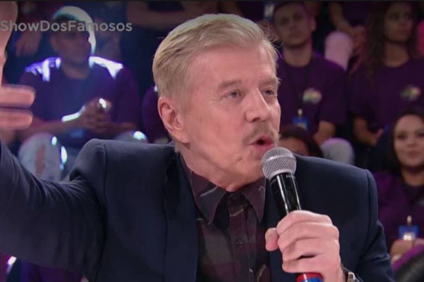 Miguel Falabella esnobou o forró ao elogiar Solange Almeida no Show dos Famosos (Foto: Reprodução)