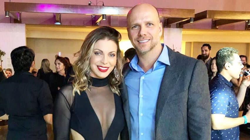 Scheila Mello e Fernando, seu ex-marido (Foto: Divulgação) Scheila Mello e Fernando, seu ex-marido (Foto: Divulgação)
