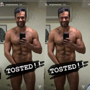 O ator e apresentador Sérgio Marone resolveu mostrar em foto no Instagram como veio ao mundo e deixou muita gente enlouquecida (Foto reprodução) O ator e apresentador Sérgio Marone resolveu mostrar em foto no Instagram como veio ao mundo e deixou muita gente enlouquecida (Foto reprodução)