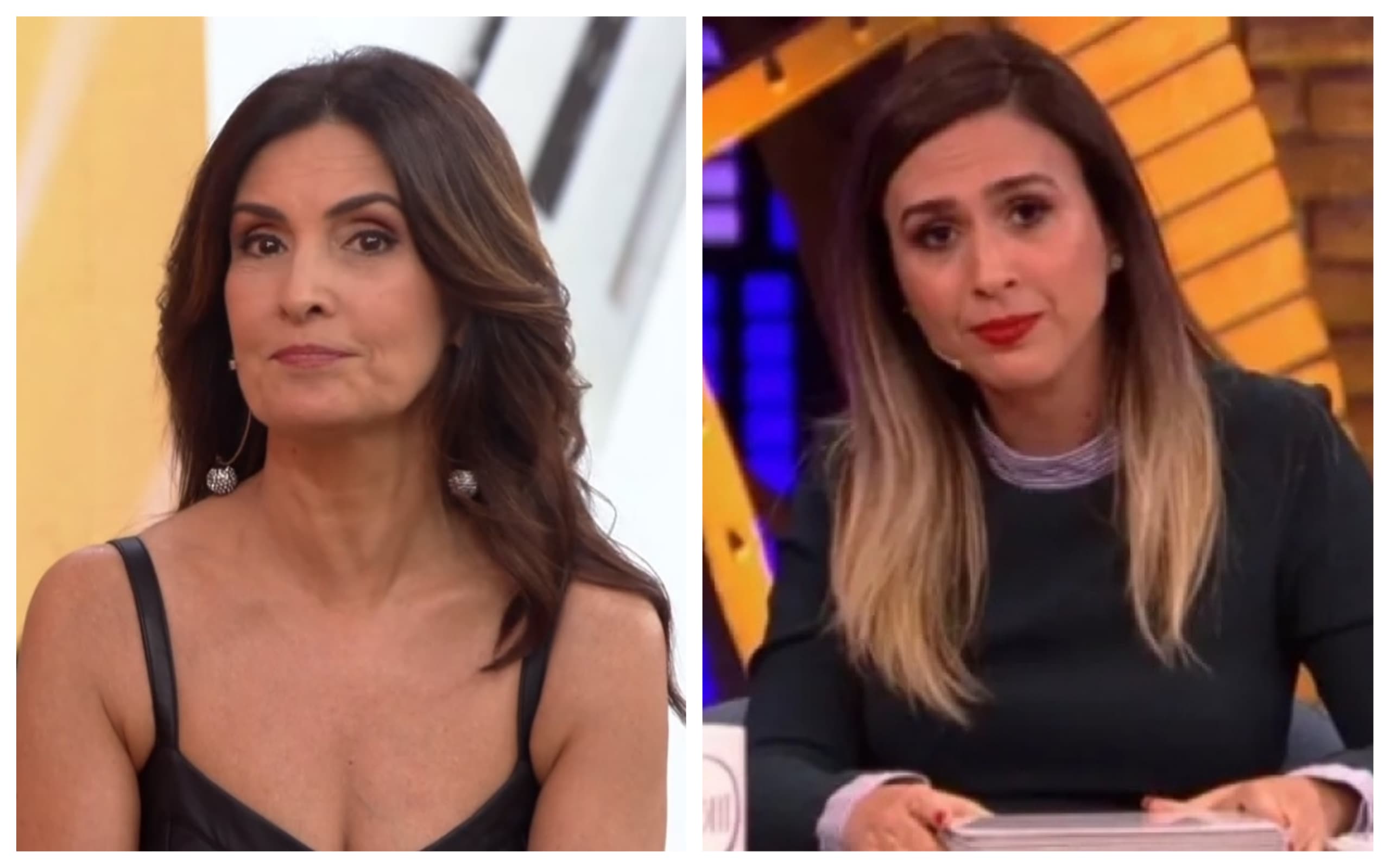Fátima Bernardes e Tatá Werneck se envolveram em uma grande polêmica após beijo na boca (Foto: Divulgação) Fátima Bernardes e Tatá Werneck se envolveram em uma grande polêmica após beijo na boca (Foto: Divulgação)