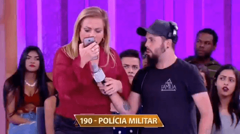 Christina Rocha se descontrola no SBT e chama a polícia após ameaça: "Bato de novo"