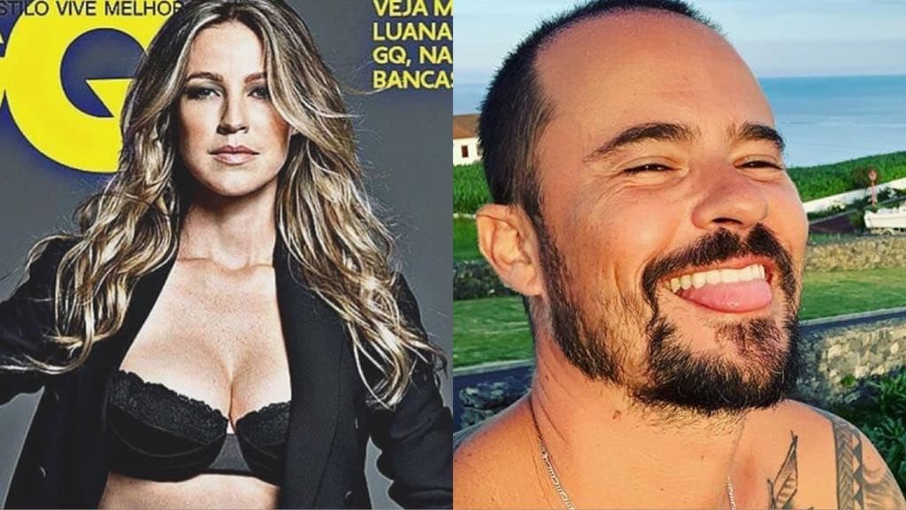 Luana Piovani encontra com seu ex, Paulo Vilhena e deixa Pedro Scooby cuidando dos filhos