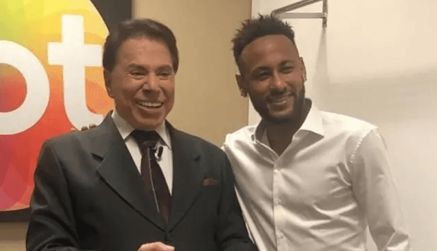 Silvio Santos e Neymar (Foto: Reprodução/Instagram)