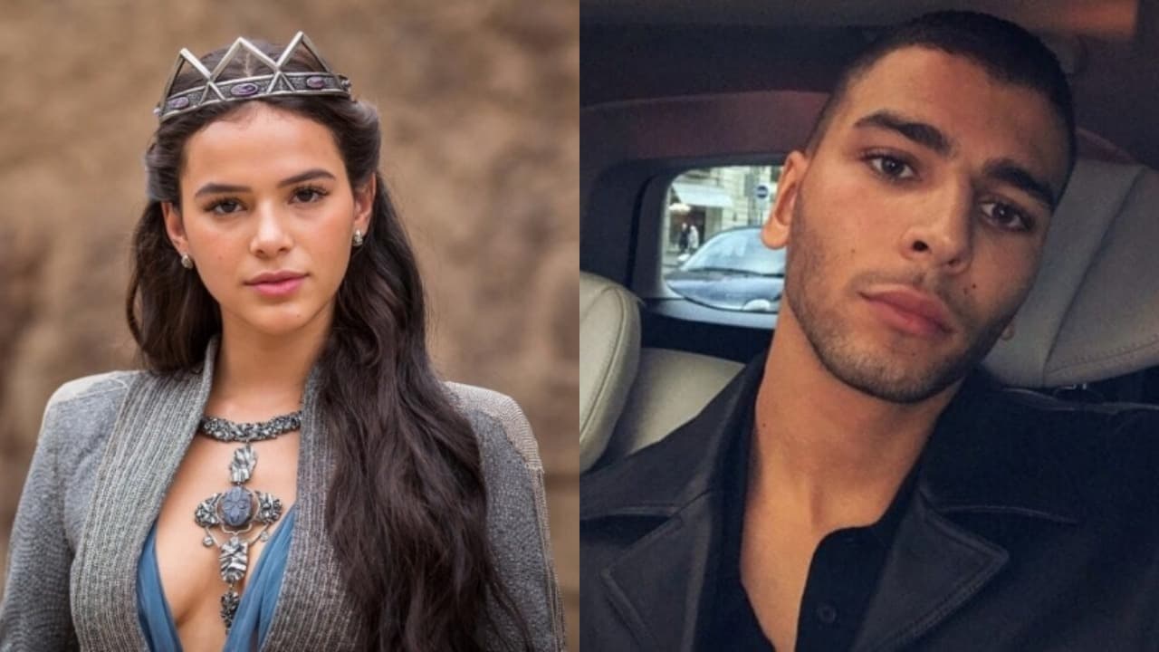 A famosa atriz da Globo e ex-namorada de Neymar, Bruna Marquezine e Younes Bendjima (Foto: Reproduçao/TV Globo/Montagem TV Foco) A famosa atriz da Globo e ex-namorada de Neymar, Bruna Marquezine e Younes Bendjima (Foto: Reproduçao/TV Globo/Montagem TV Foco)