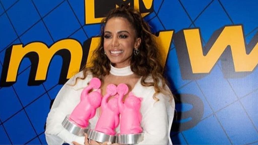 Anitta na Premiação do MTV Miaw em São Paulo (Foto Instagram) Anitta na Premiação do MTV Miaw em São Paulo (Foto Instagram)