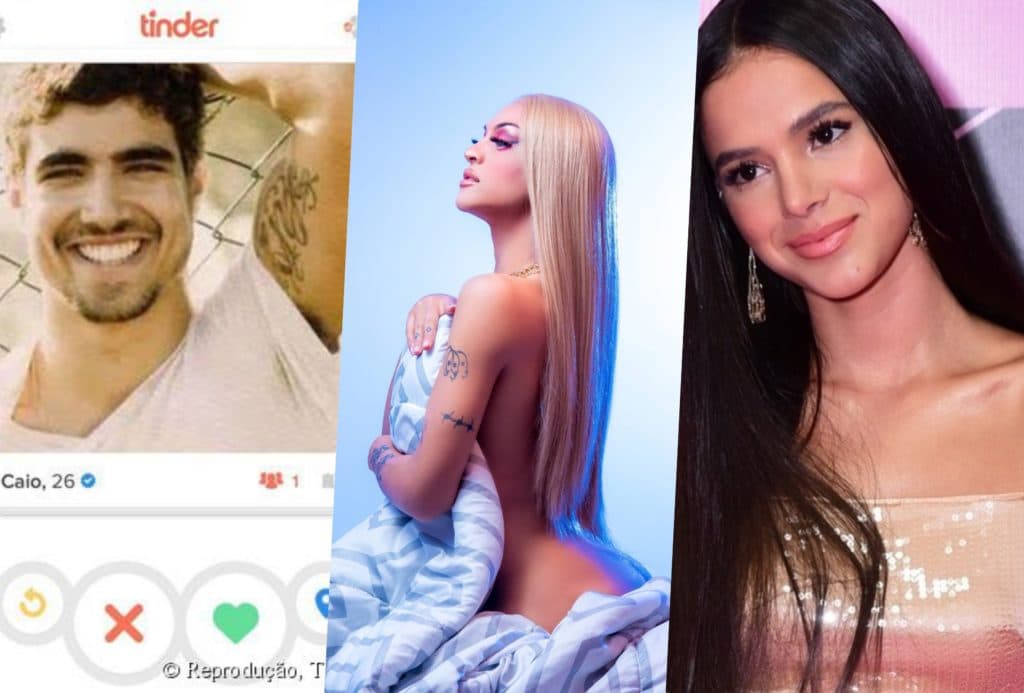 Bruna Marquezine, Caio Castro e Pabllo Vittar são pegos em aplicativo de sexo e perfis são escancarados
