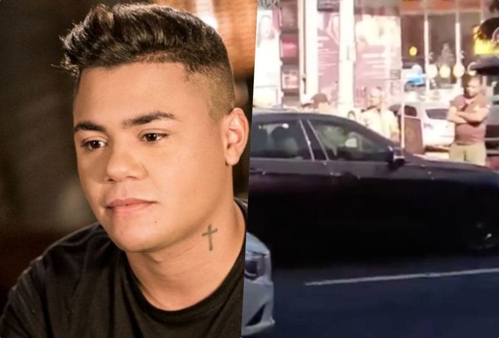 Felipe Araújo é encontrado apagado dentro de carro pela polícia, comete série de crimes e é detido