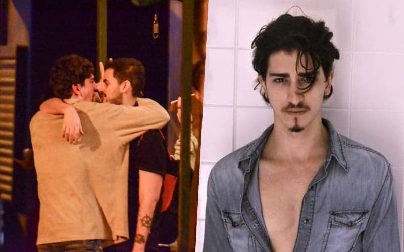 Johnny Massaro, famoso ator da Globo é flagrado aos beijos com homem no Rio de Janeiro