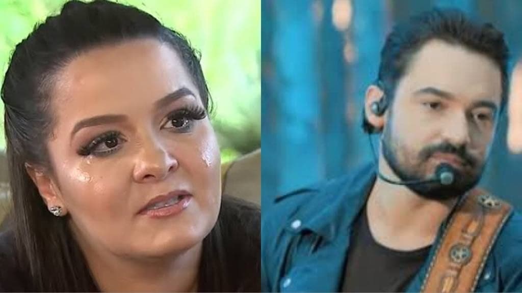 Maiara não contém a emoção na Globo após fim do namoro com Fernando Zor e desabafa: 'Não devia'